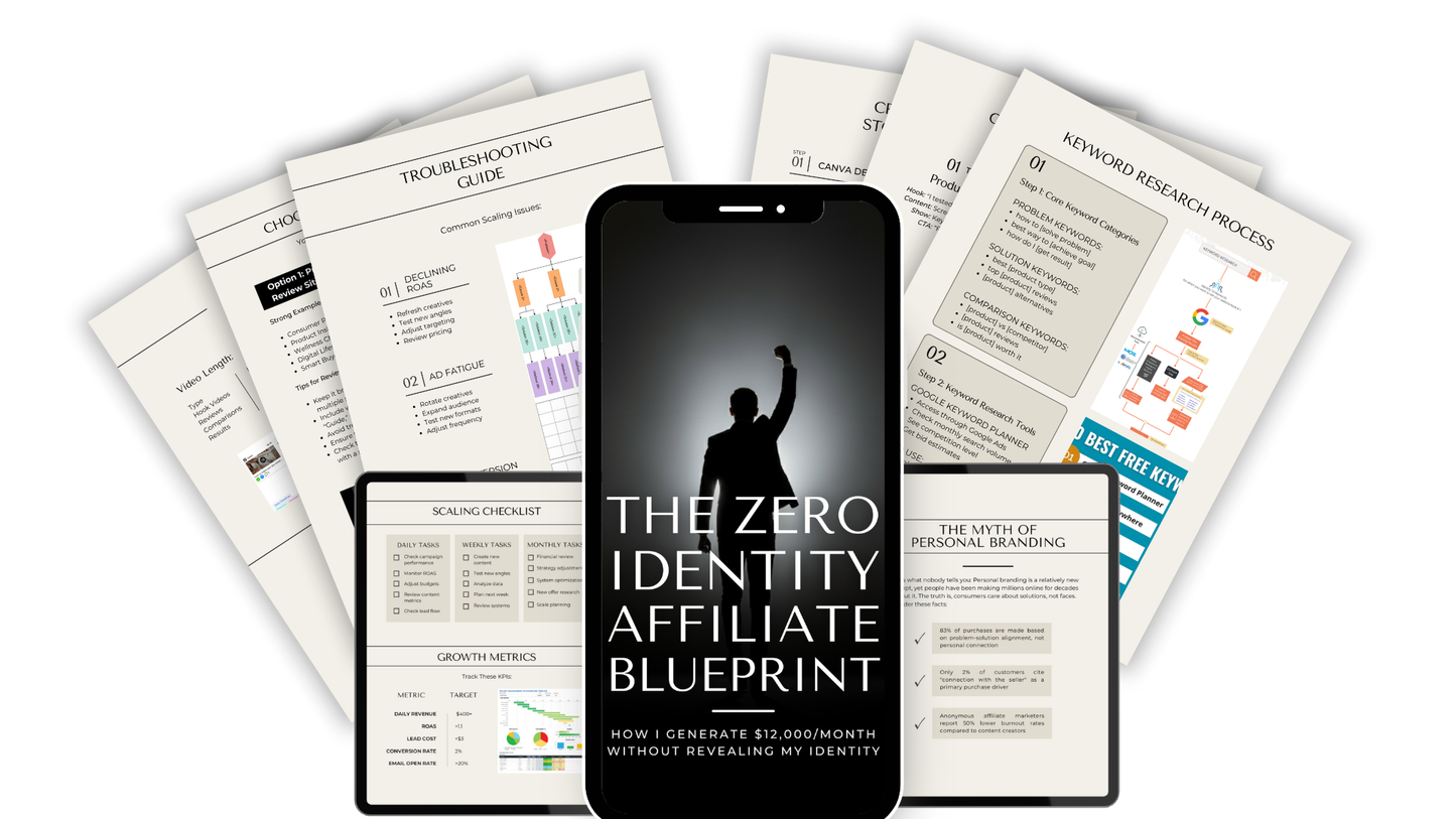 The Zero Identity Affiliate Blueprint