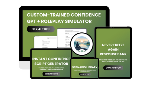 Confidence GPT + Roleplay Simulator